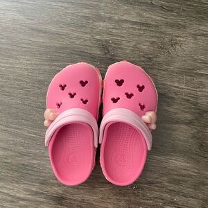 Toddler Minnie Mouse Crocs